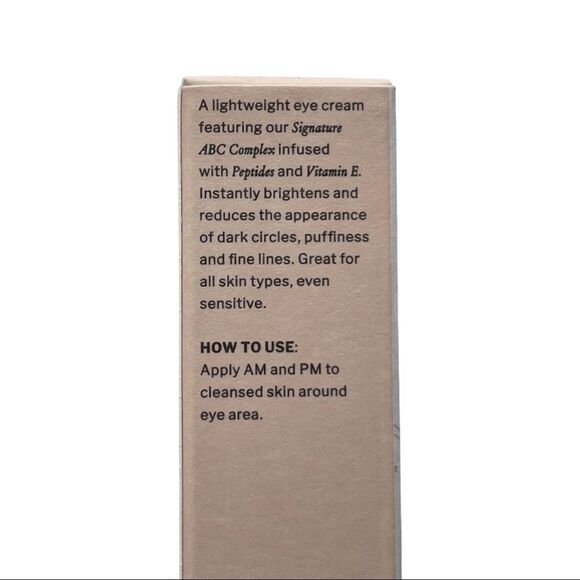 ONA NEW YORK Brightening Eye Cream •NIB - Picture 7 of 7